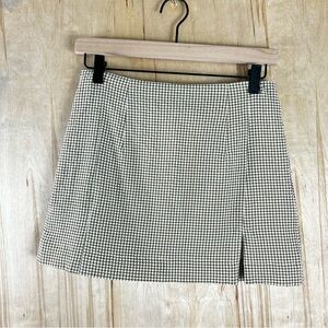 Oak + Fort Plaid Skirt